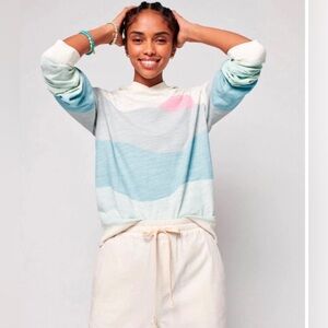 NWT Sun and Wave Hoodie Organic Cotton Faherty